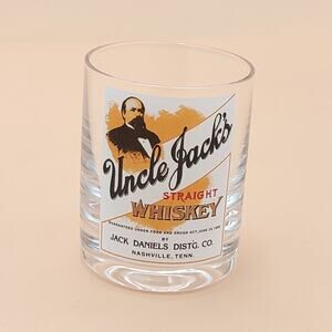 Jack Daniels Whiskey Shot Glass Uncle Jacks Straight Distillery Barware Collect